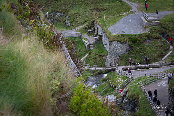 Photographs of Tintagel Castle, UK