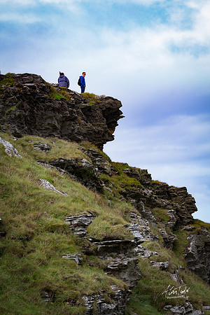 Photographs of Tintagel Castle, UK