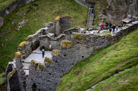 Photographs of Tintagel Castle, UK