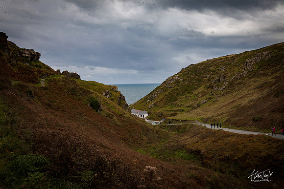 Photographs of Tintagel Castle, UK