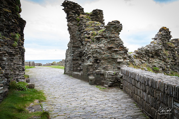 Photographs of Tintagel Castle, UK