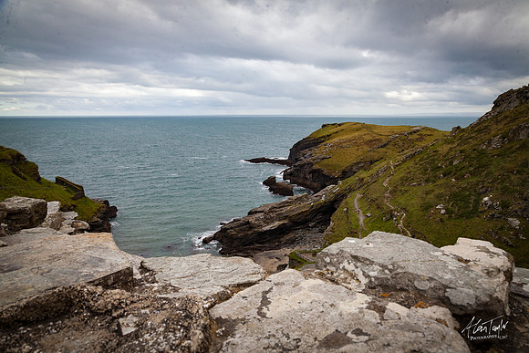 Photographs of Tintagel Castle, UK