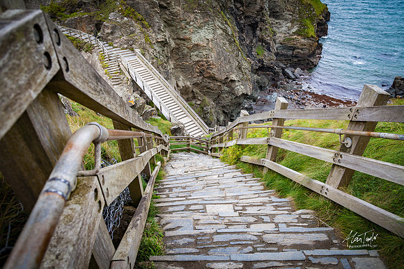 Photographs of Tintagel Castle, UK
