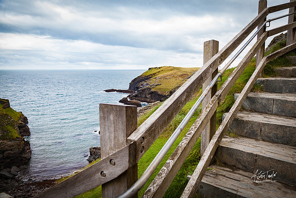 Photographs of Tintagel Castle, UK
