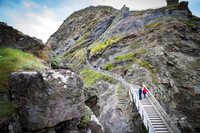 Photographs of Tintagel Castle, UK