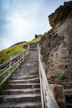 Photographs of Tintagel Castle, UK