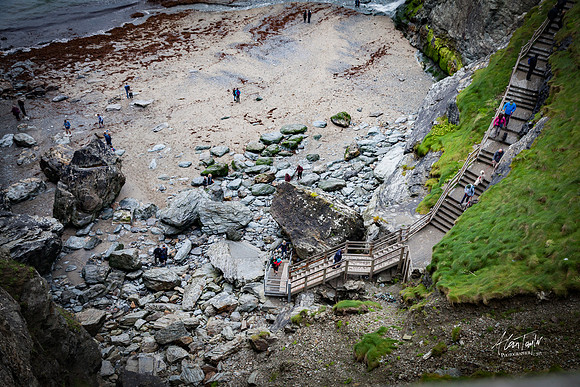 Photographs of Tintagel Castle, UK