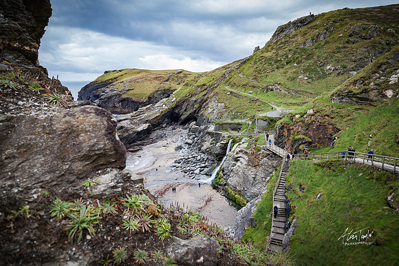 Photographs of Tintagel Castle, UK