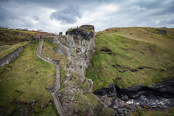 Photographs of Tintagel Castle, UK