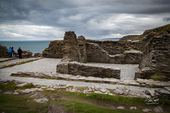 Photographs of Tintagel Castle, UK