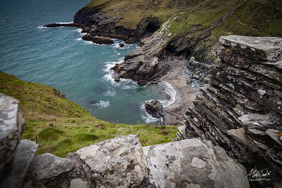 Photographs of Tintagel Castle, UK