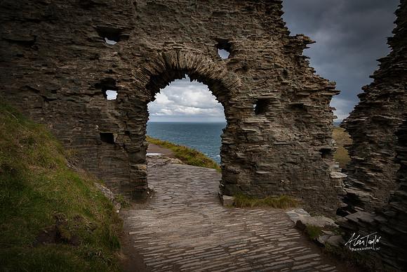 Photographs of Tintagel Castle, UK