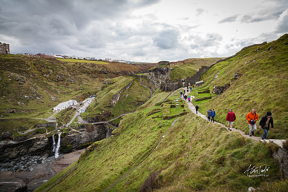 Photographs of Tintagel Castle, UK
