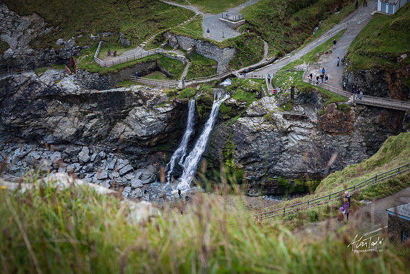 Photographs of Tintagel Castle, UK
