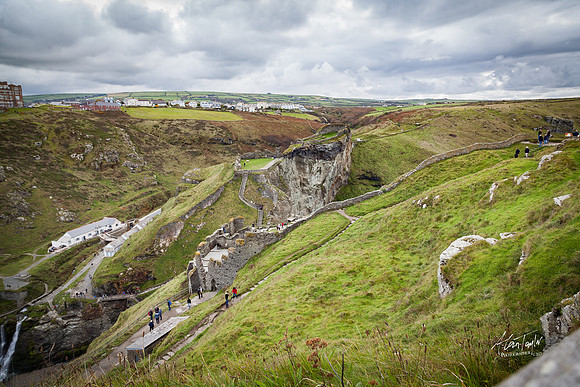 Photographs of Tintagel Castle, UK