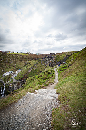 Photographs of Tintagel Castle, UK