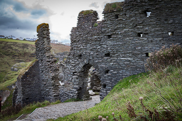 Photographs of Tintagel Castle, UK