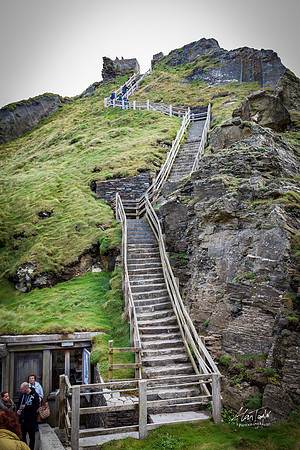 Photographs of Tintagel Castle, UK