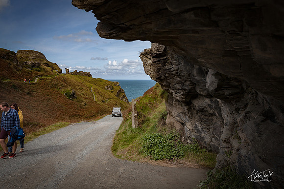 Photographs of Tintagel Castle, UK