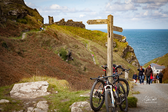 Photographs of Tintagel Castle, UK